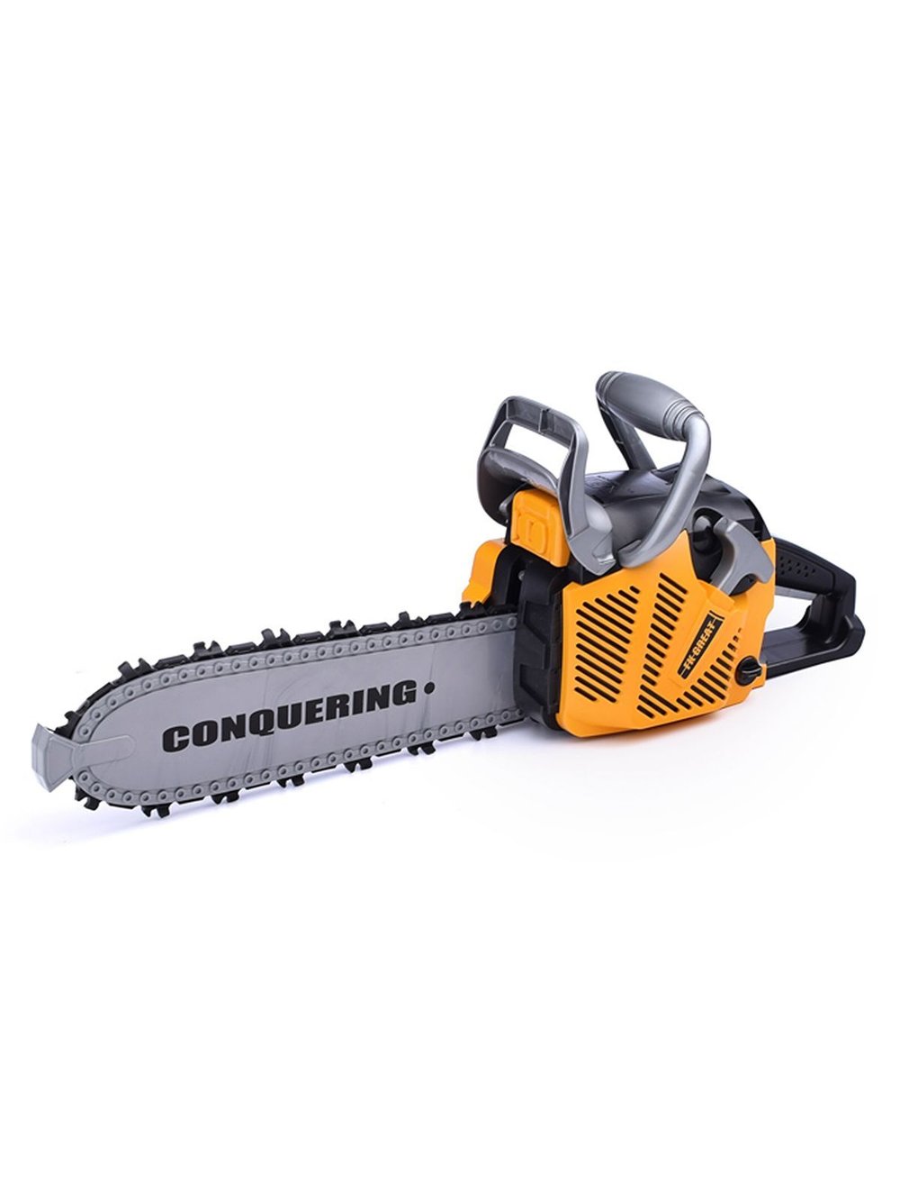 Игрушка Бензопила "Мастер деревообработки" желтая (T001)