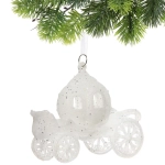 Подвеска «Зимняя карета» 12,5*10 см, Белый