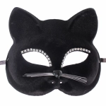 Маска карнавальная «Сияющая кошка»