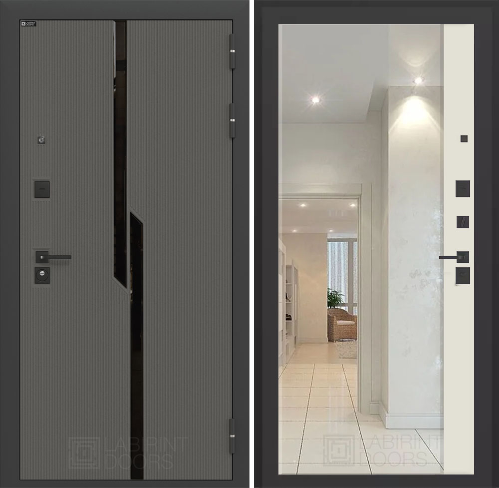 Карбон зеркало Панорама ванилла веллюто