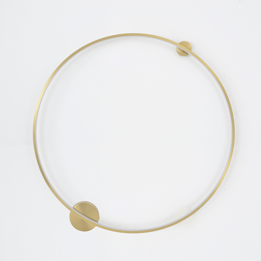 Настенный светодиодный светильник Crystal Lux REAL AP35W LED BRASS