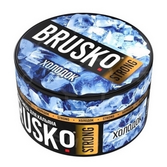 Бестабачная смесь для кальяна BRUSKO, 250 г, Холодок, Strong (M)