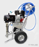 Аппарат безвоздушного распыления с бензиновым двигателем DP-6335G