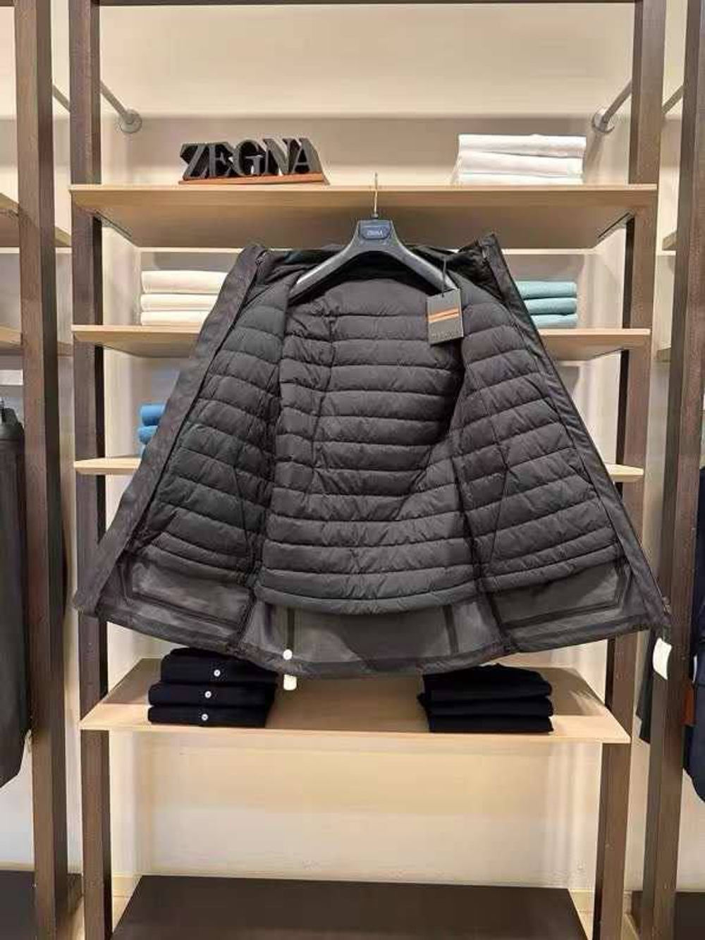 Пуховик-трансформер Zegna