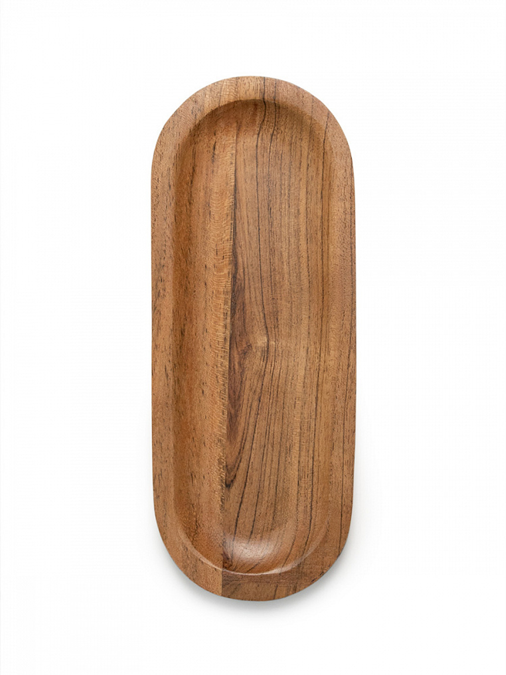 Доска сервировочная DeNASTIA овал средний 23x9x1,5, Индия