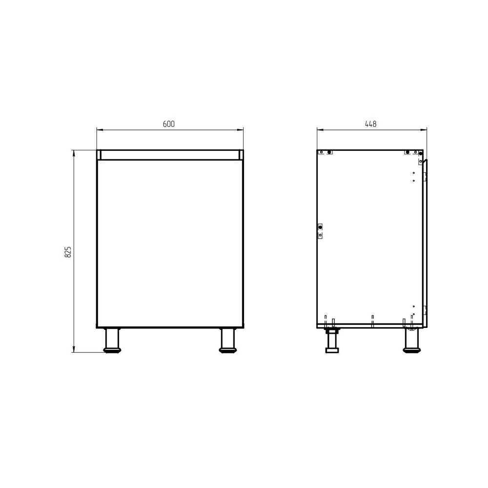 Кухня Севилья 340 см без столешницы (12 модулей), белый ЛДСП / массив дуба