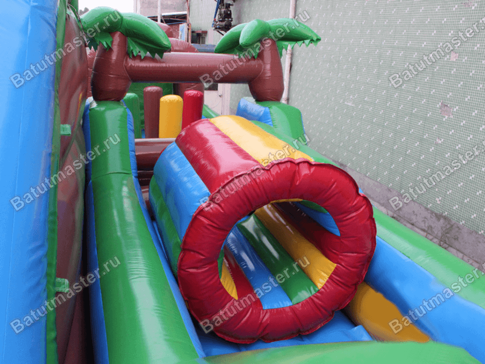 Надувной батут "Дикие джунгли"