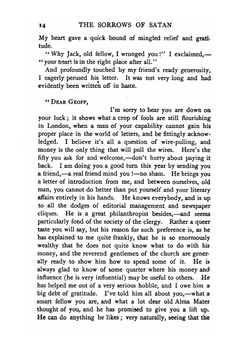 The sorrows of Satan | M. Corelli