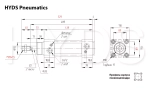 DSBC-100-300-PPV-A-N3 Пневмоцилиндр