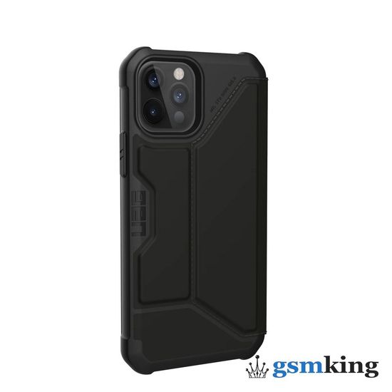 UAG Metropolis Series Case for Apple iPhone 12/12 Pro SATN ARMR Black (Чёрный)112356113840