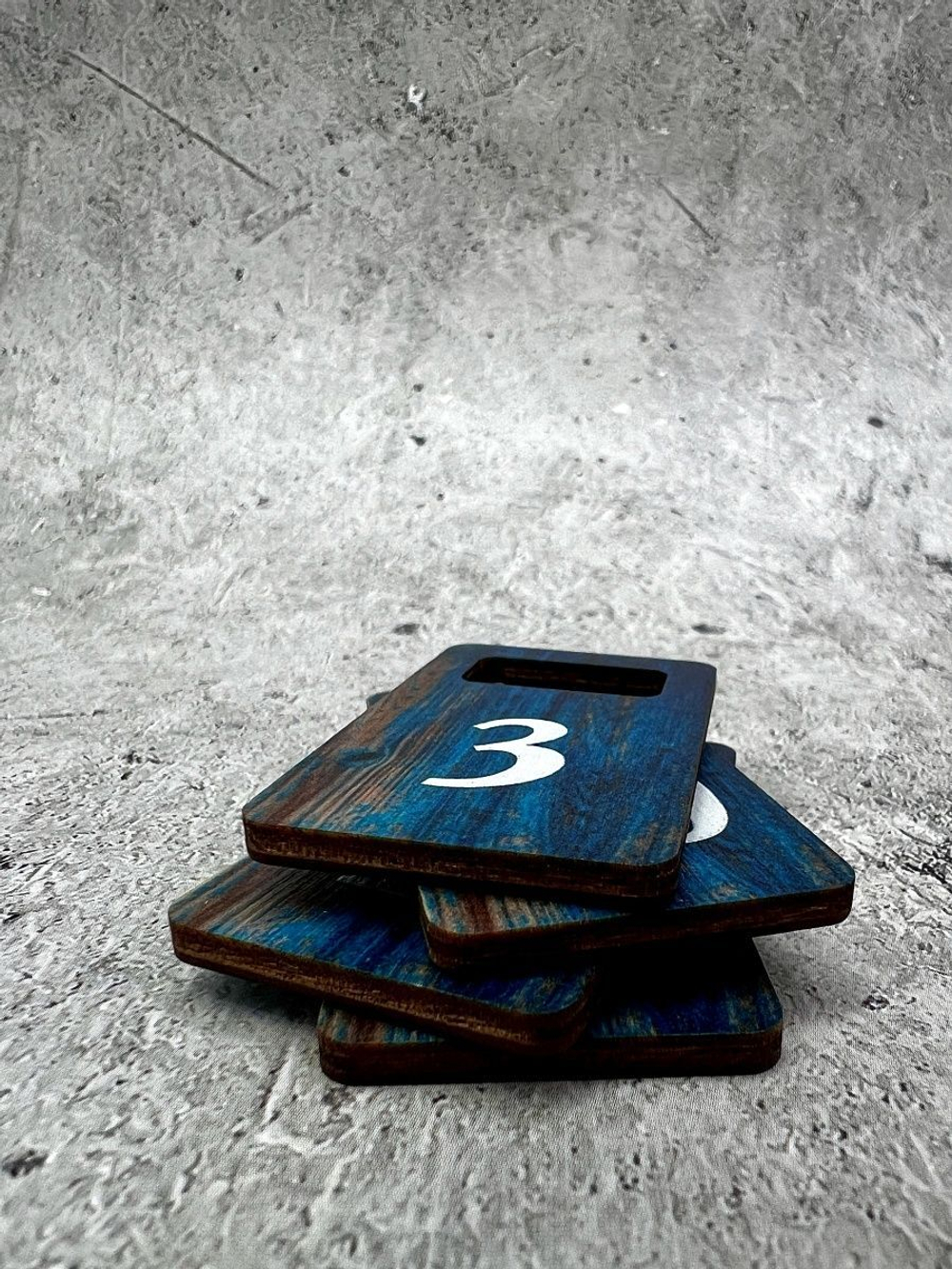 Номерки для гардероба 3х5 см