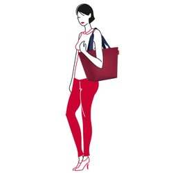 Сумка shopper m dark ruby