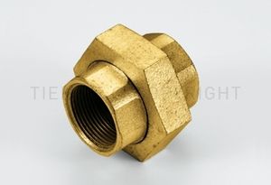 Разъёмные соединения Tiemme ВР/ВР латунные с конусным уплотнением Серия 1557