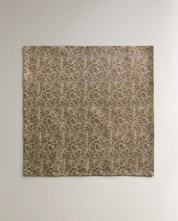 ZARA HOME САЛФЕТКИ С ЦВЕТОЧНЫМ ПРИНТОМ ( 2 ШТ.), КОРИЧНЕВЫЙ