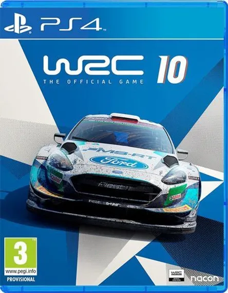 PS4 WRC 10 The Official Game CUSA-27790 (Б/У, Русские субтитры)