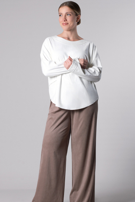 Джемпер женский 4463АП, молочный #486Мол034463АП