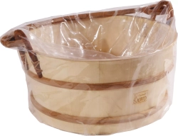 SAWO Ведро деревянное 9л. с пласт. вст., 300-HA