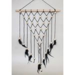 Украшение-оберег «Ловец Снов-Ночная магия» 45*60см