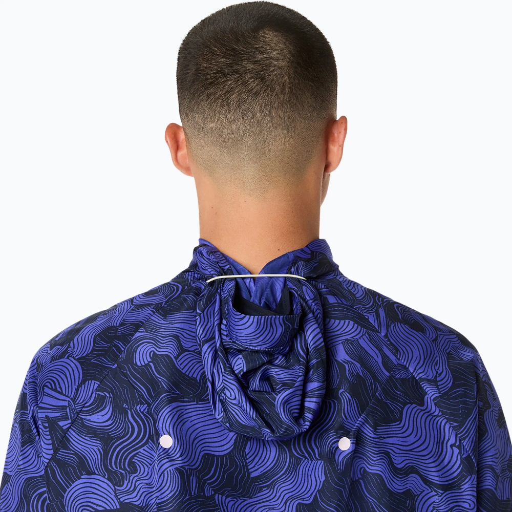 Ветровка ASICS Fujitrail Packable cobalt burst/indigo blue/cream