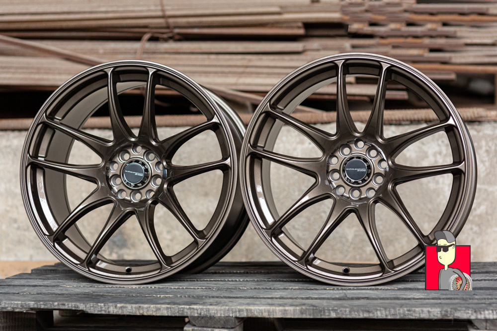 Комплект дисков Work Kiwami 18x8.5/9.5 et30/30 5x100/5x114.3