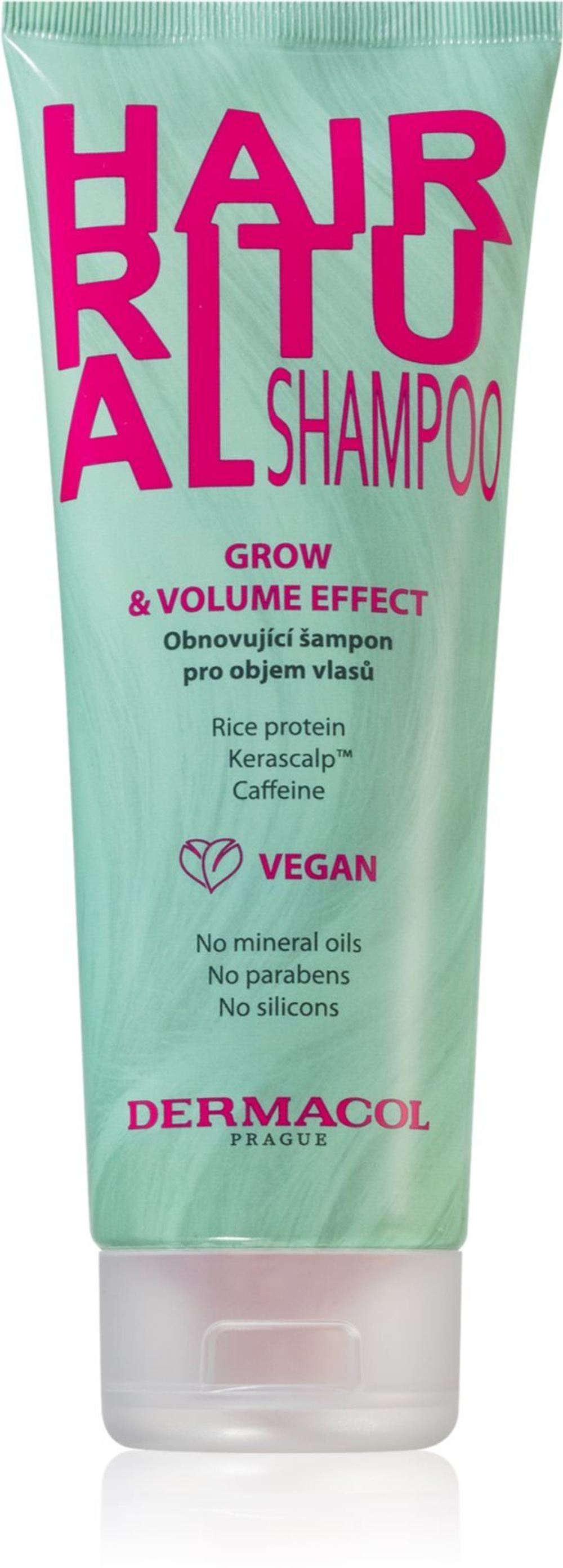 Dermacol Hair Ritual - восстанавливающий шампунь для увеличения объема волос /   250  ml  / GTIN 8595003122672