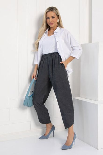 Брюки бохо (серые) Б12847-10М LT Collection