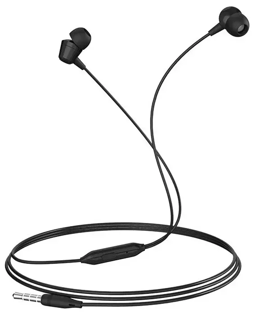 Наушники Borofone BM20 с МК 3,5 mm black