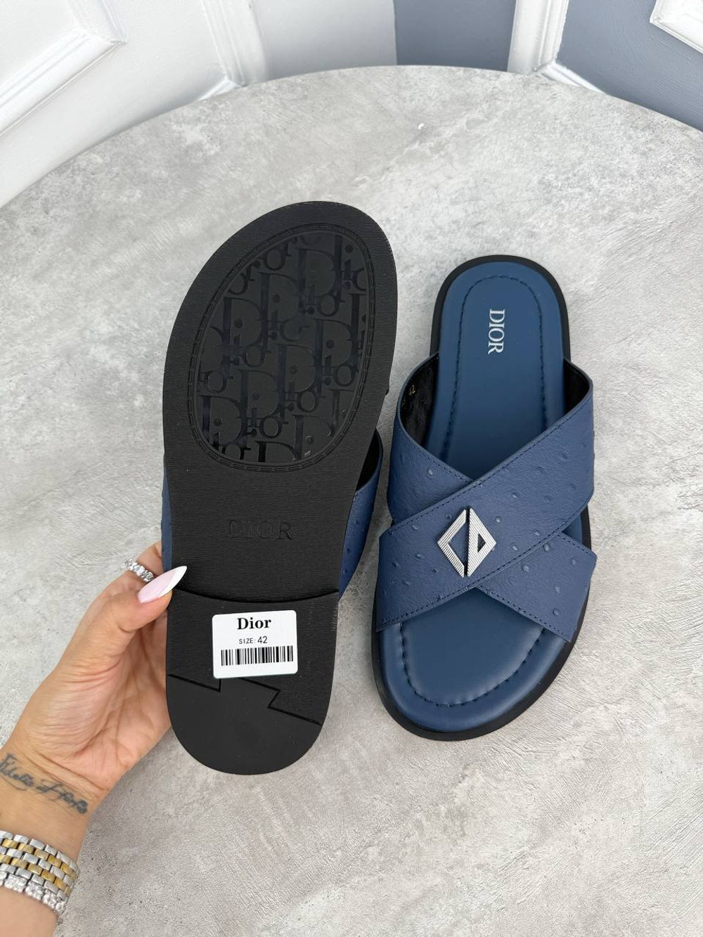 Шлёпанцы Christian Dior