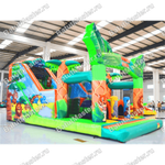 Коммерческий надувной батут "Мир сафари"