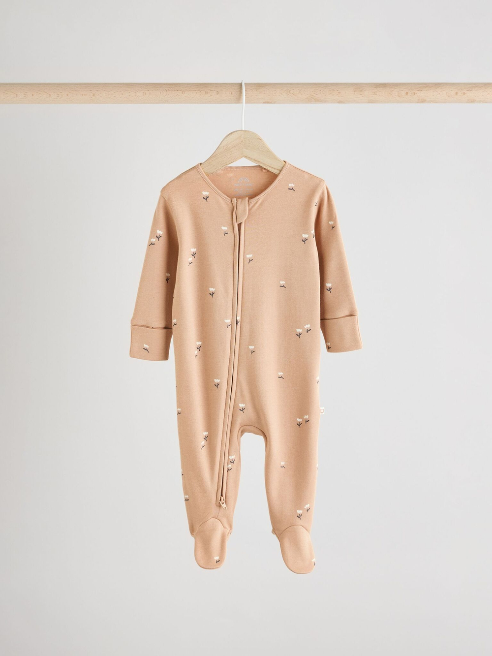 Комбинезон / Cлип для малышей Next E18-360, 4 шт., Молочный, Розовый, Светло-коричневый, Светло-желтый