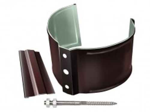 Кронштейн трубы на кирпич Optima RAL 9003/8017/7024/3005