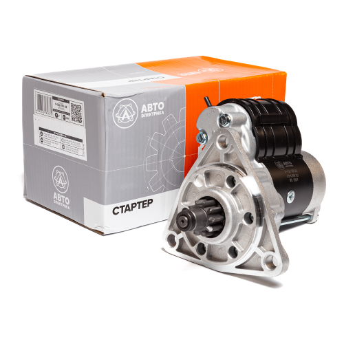 Стартер редукторный, МТЗ, дв. ММЗ, 12 В, 2,8/4,2 кВт, 10 зуб., со смещенным редуктором (ан. 11010015)