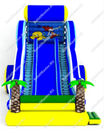 Надувной батут "Водопад Игуасу" 16*9*12 м