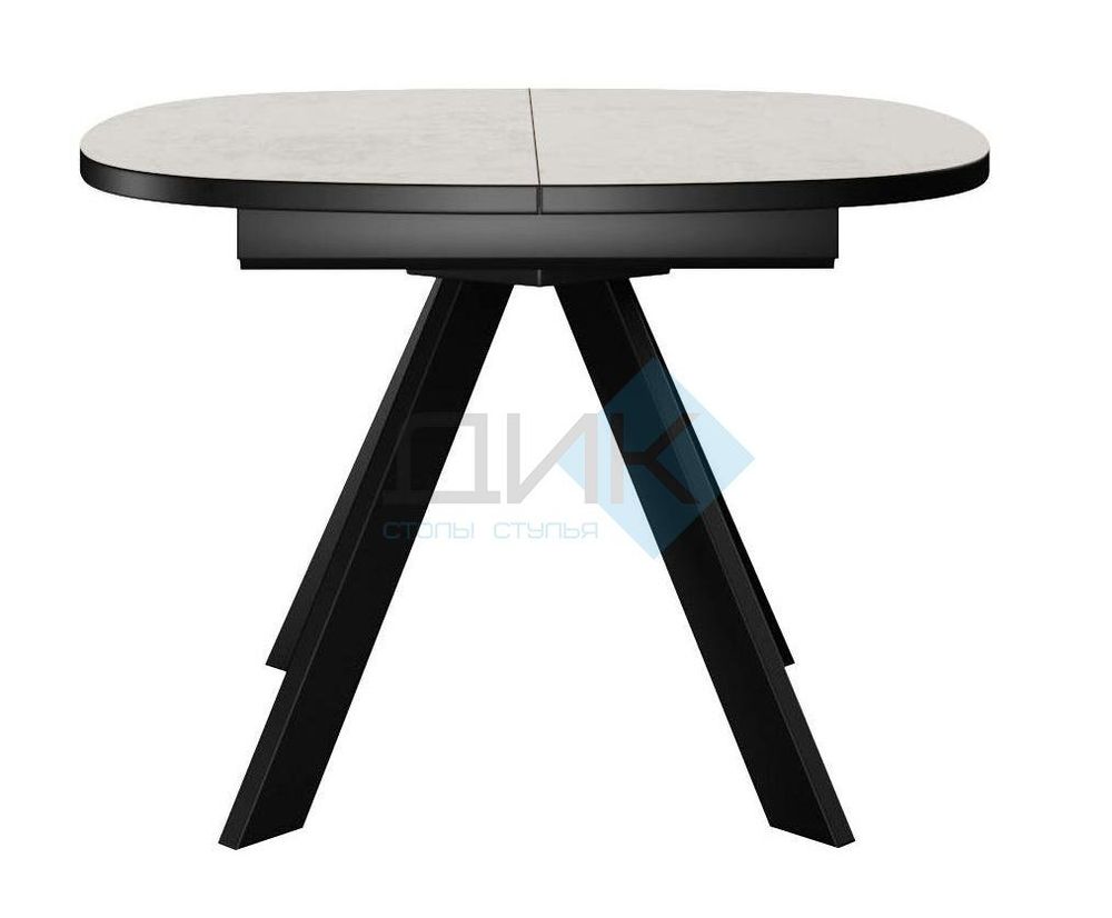 Стол DikLine В110 опоры чёрные