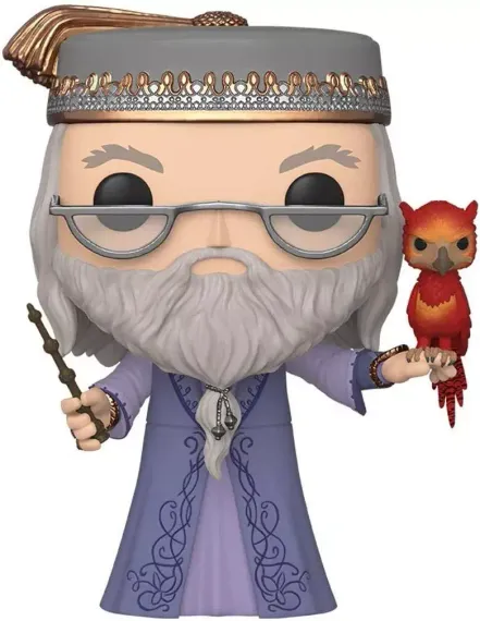 Funko Pop! POP HP: Harry Potter - 10" Dumbledore w/Fawkes