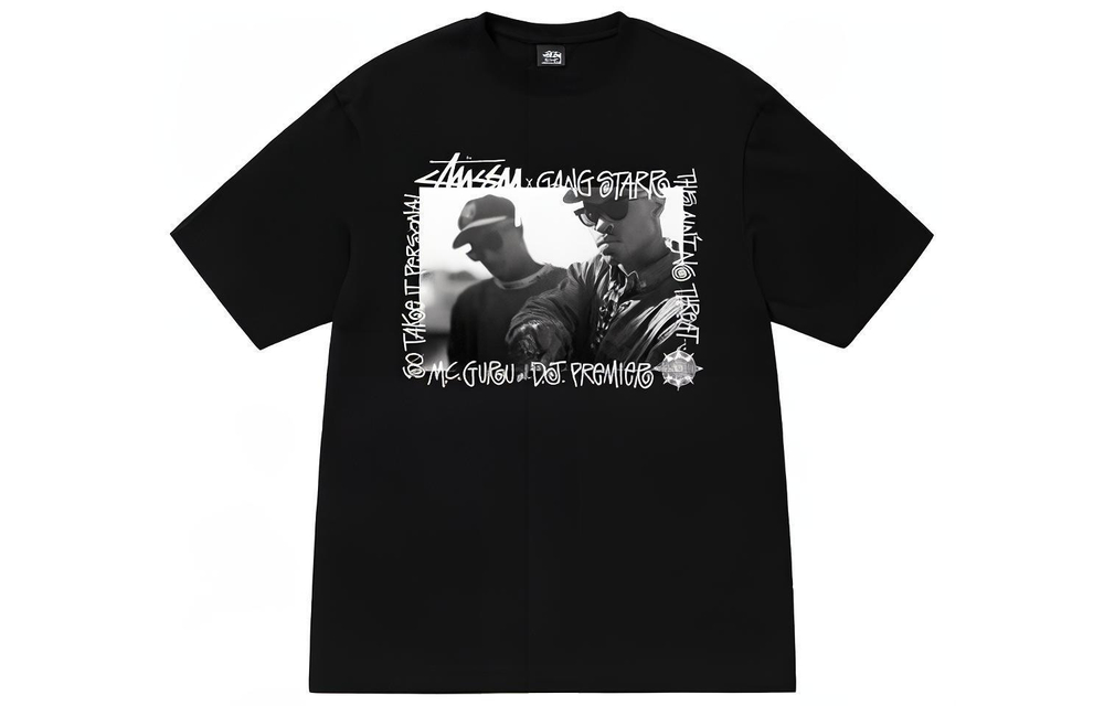Футболки Stussy x GANG STARR SS23 T, 3903845