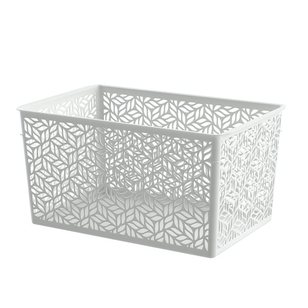 Корзинка универсальная "Linden" 6,7л, 290х190х150мм (светло-серый)