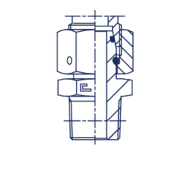 Штуцер FNС DL15 NPT1/2" CAST