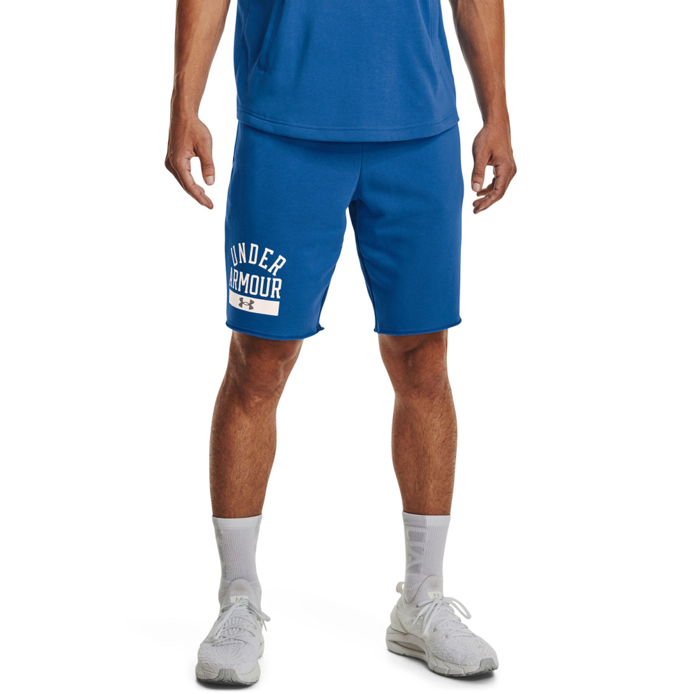 Мужские теннисные шорты Under Armour Rival Terry CB Shorts Men - Blue