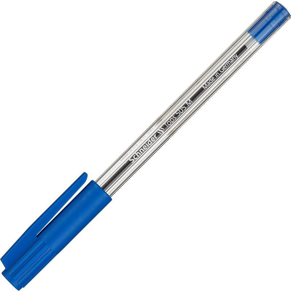 Ручка шариковая Schneider "Tops 505 M пастель" синяя, 1,0мм