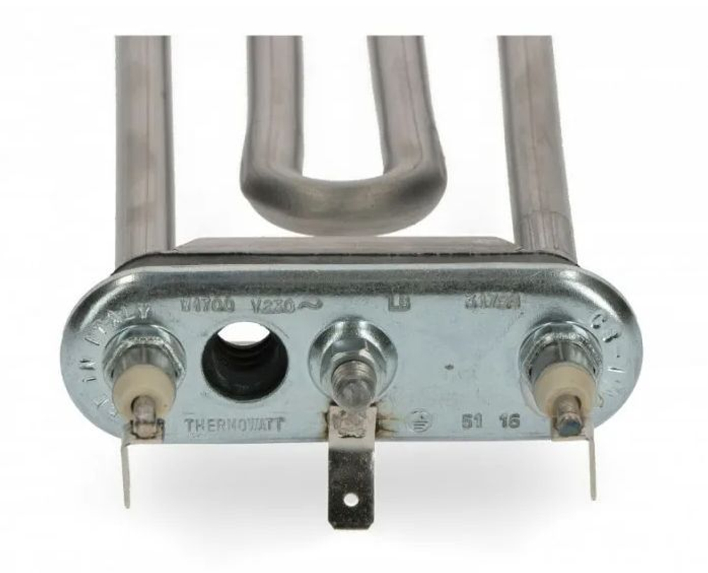 Тэн 1700 W ARISTON с/о 170*120мм, тэн имеет небольшой изгиб.