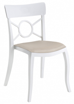 Стул пластиковый с обивкой Papatya Opera-S Soft