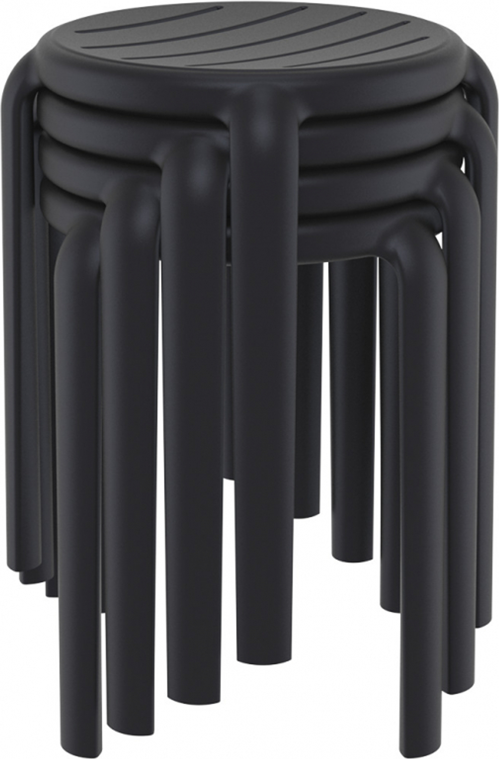 Табурет пластиковый Siesta Contract Tom 45, черный