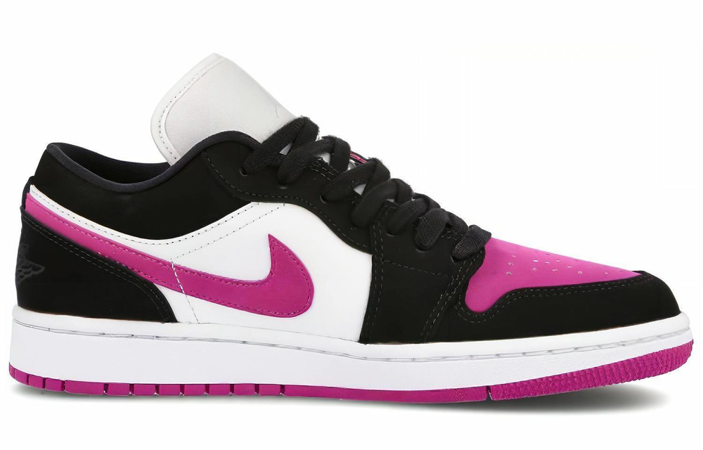 Кроссовки Jordan Air Jordan 1 Low Black Cactus Flower (Женская размерная сетка)