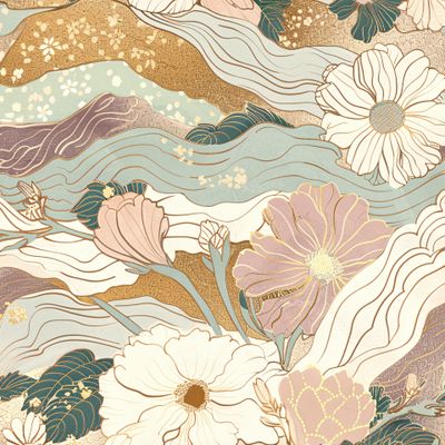 Японский цветок