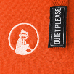 Мужская кофта теннисная Quiet Please Ready To Serve Hoody Men - Orange