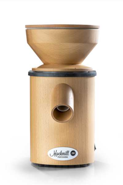 Электрическая жерновая мукомолка Mockmill professional 200 PRO мельница для помола цельнозерновой муки из зерна