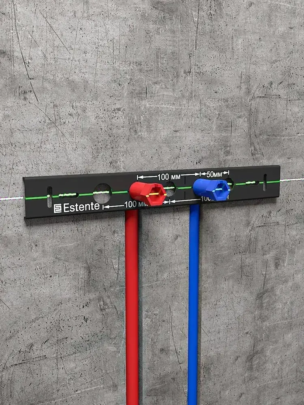 Шаблон для монтажа водорозеток