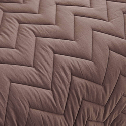 Покрывало 230х250 и 2 наволочки 50х70 Sofi De MarkO Робби коричневое