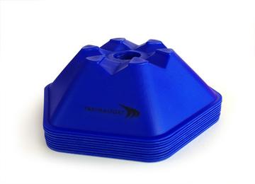 Конус Yakimasport Hexagonal Disc Cone 10P - blue